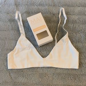 MAI Everyday Essentials Bralette White